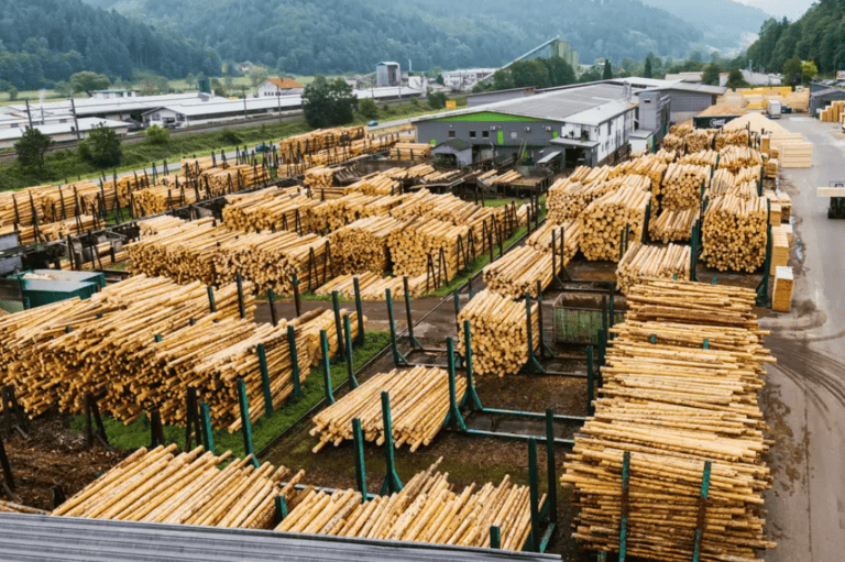 lumber yard